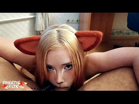❤️ Kitsune svelge pikk og cum i munnen ❤❌ Sexvideo hos oss ❌